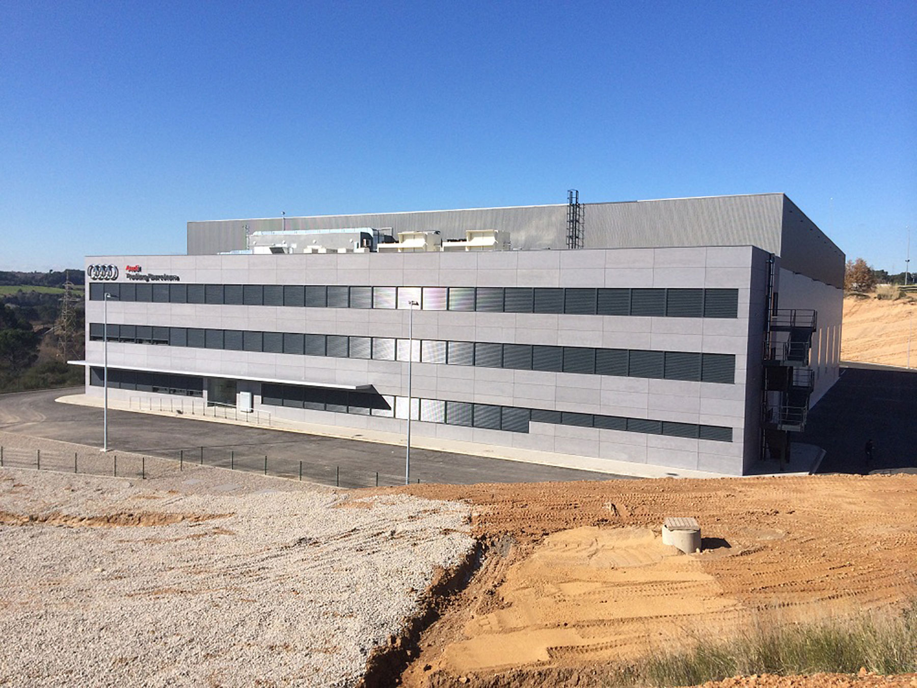 Try Out Center. Oficinas Audi Tooling - Martorell (Barcelona)